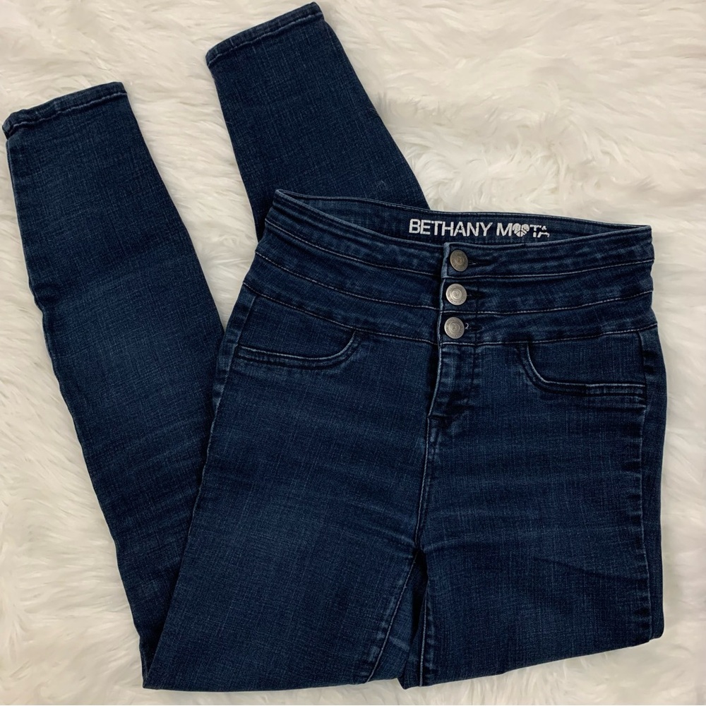 Bethany Mota High Rise Dark Wash Jegging Jeans